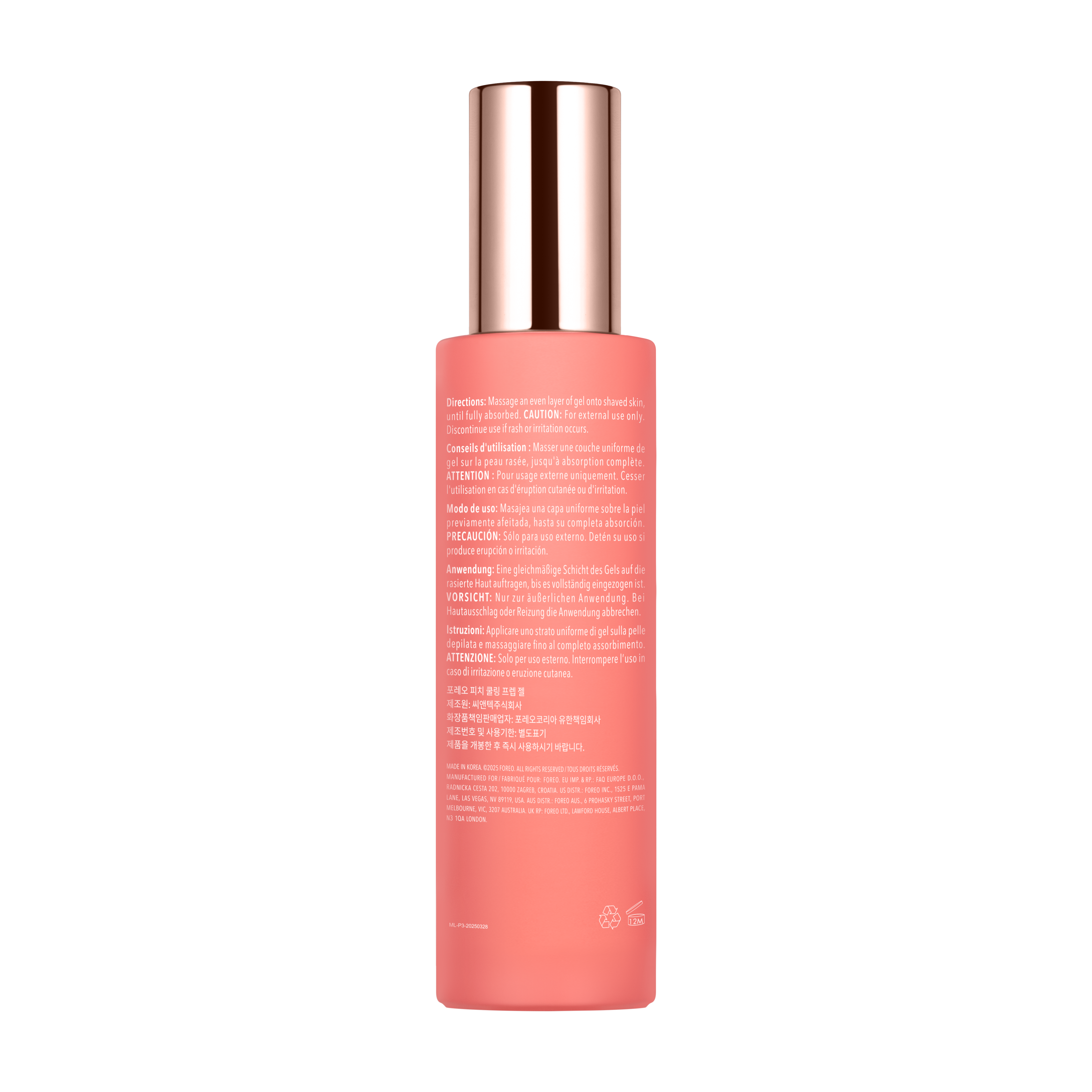 PEACH Cooling Prep Gel 100ml GL