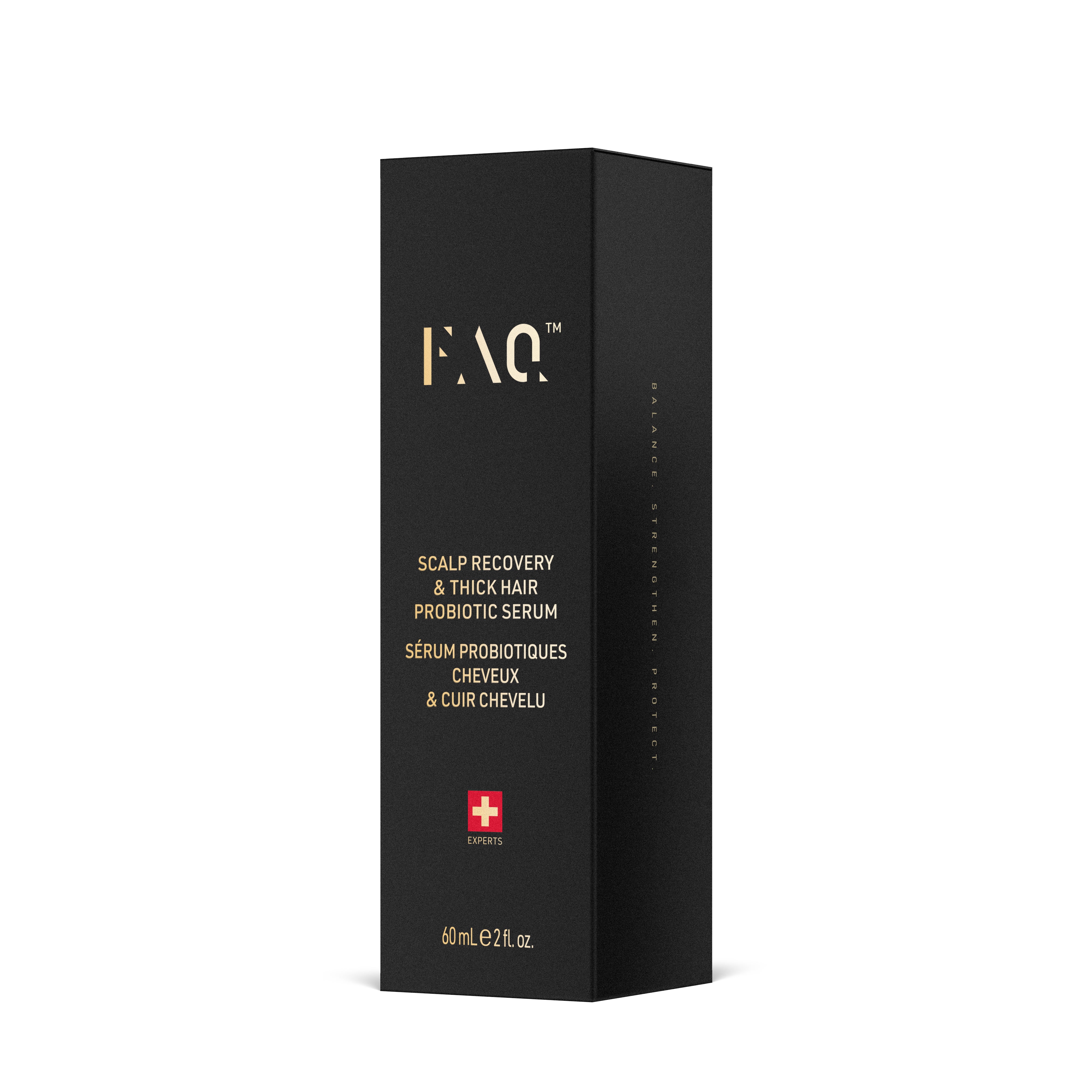 FAQ Scalp Recovery & Thick Hair Probiotic Serum 60mL