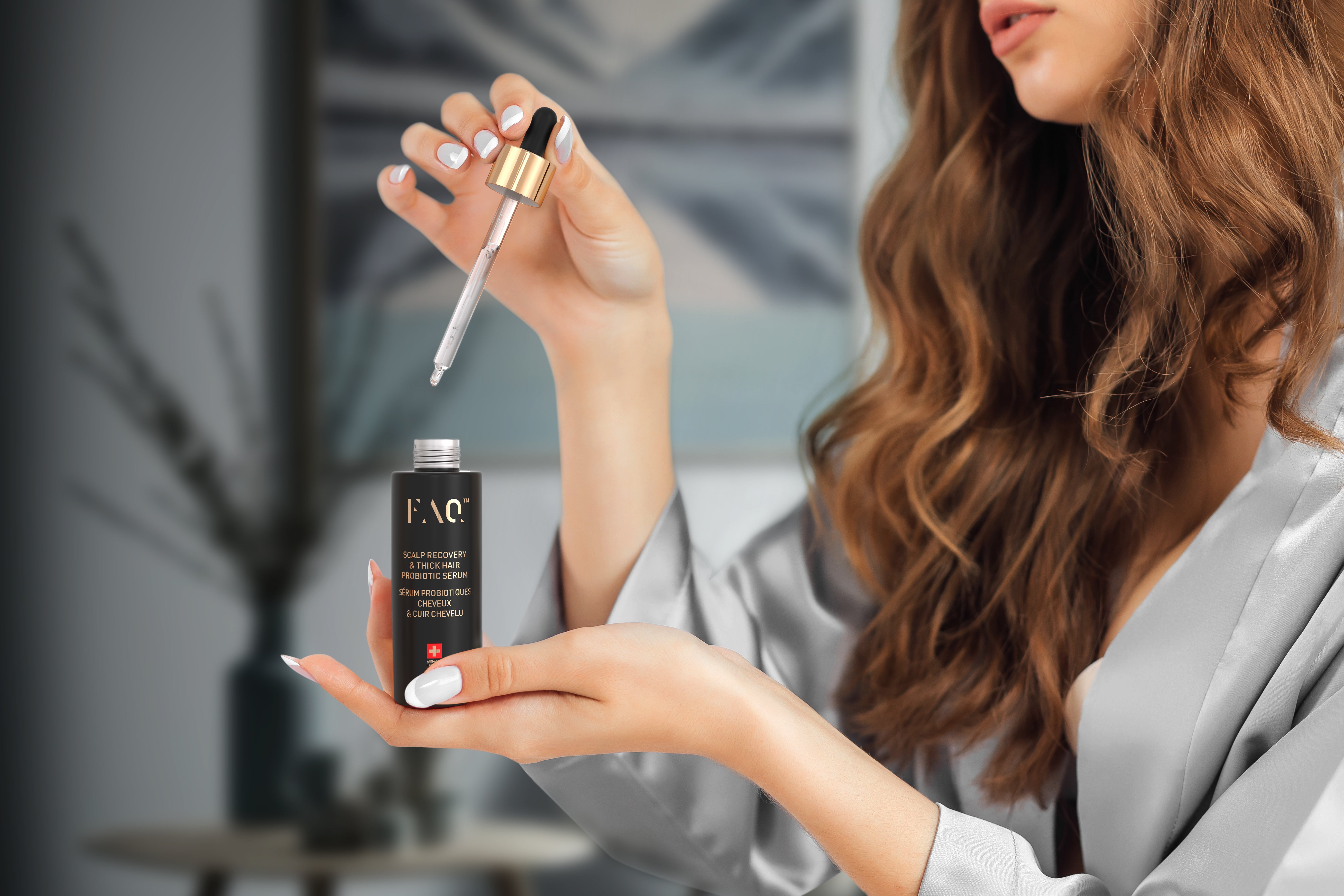 FAQ Scalp Recovery & Thick Hair Probiotic Serum 60mL