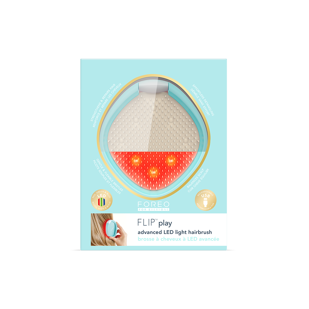 FLIP play advanced LED light hairbrush Ice Ice Baby!