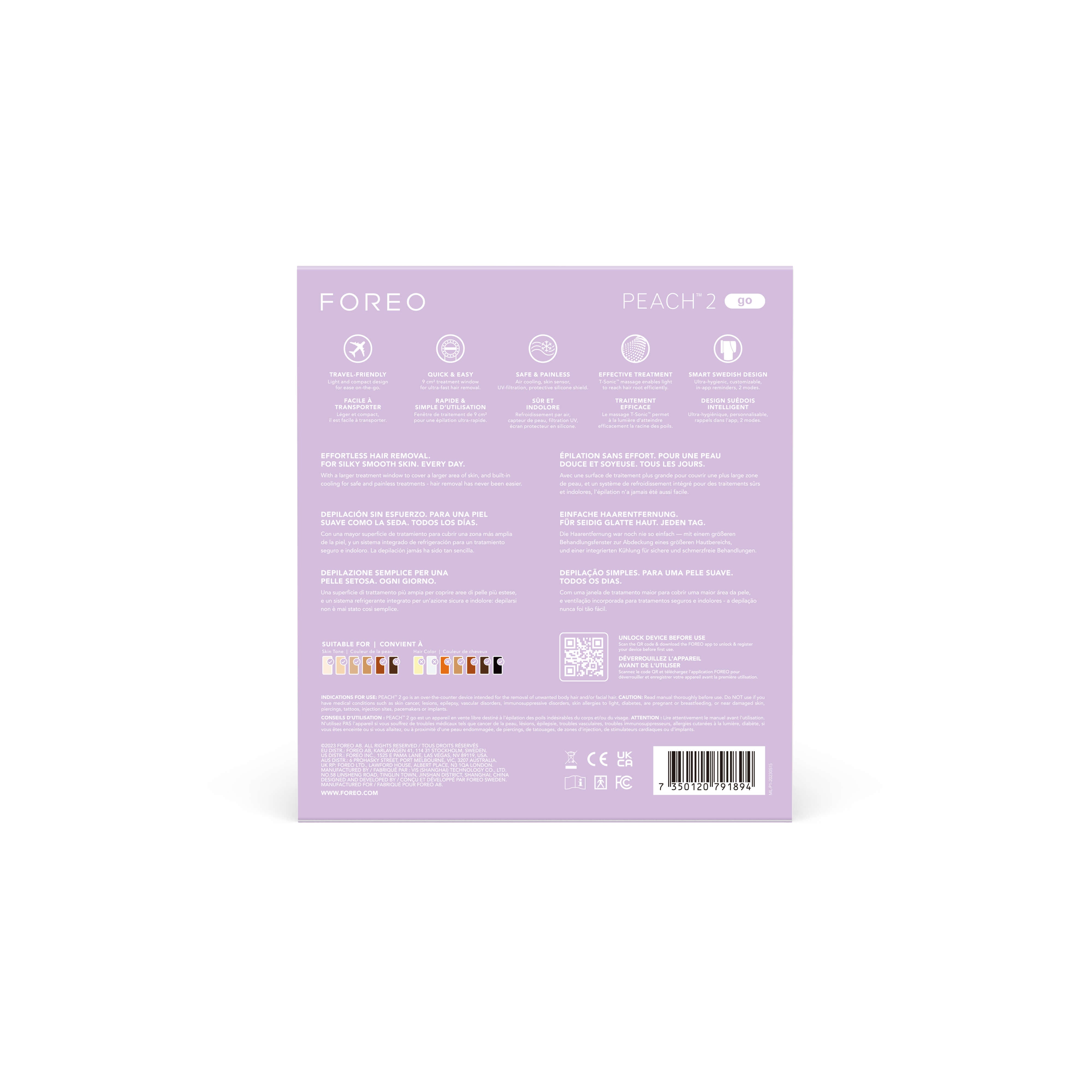 PEACH 2 go Lavender