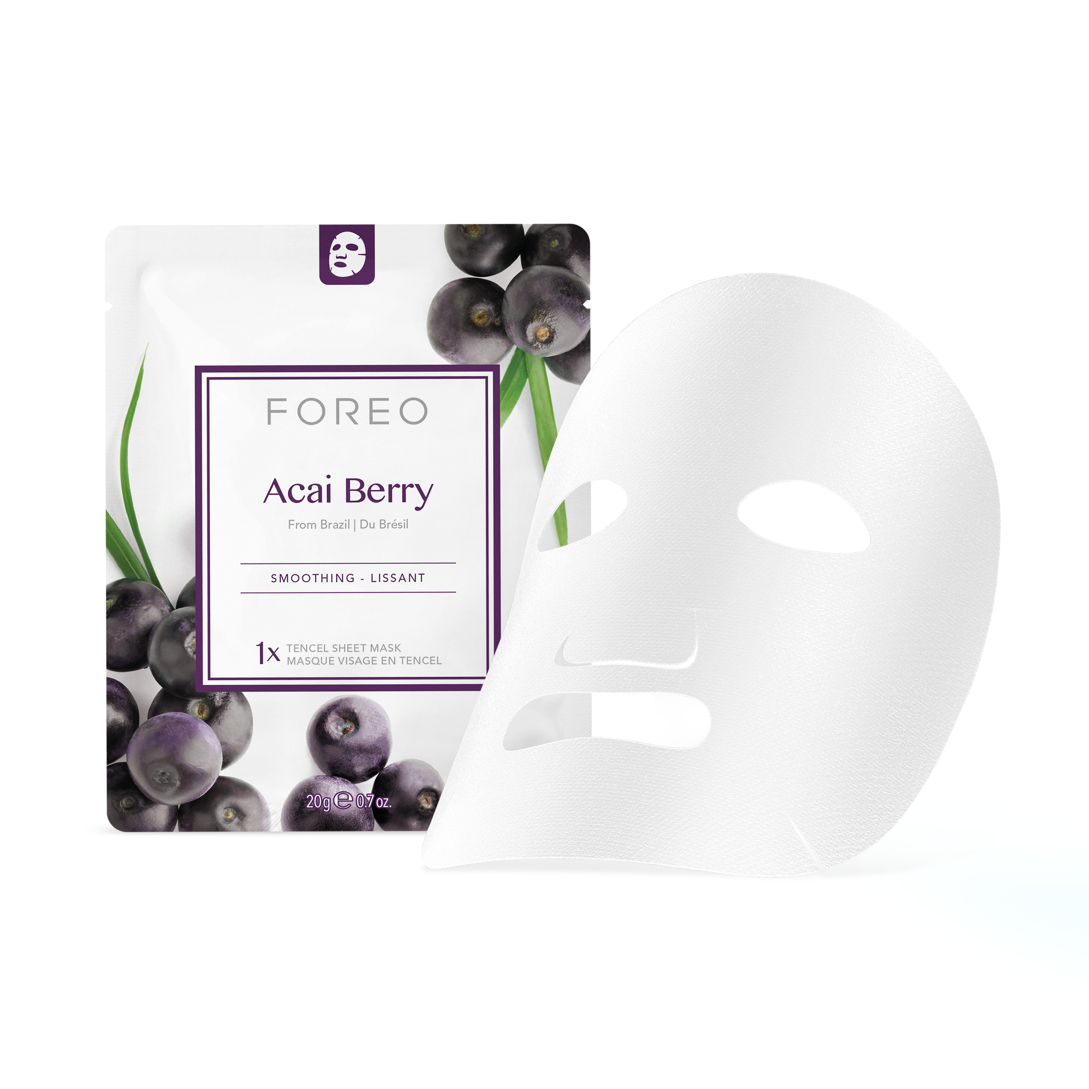 Farm To Face Sheet Mask - Acai Berry x3