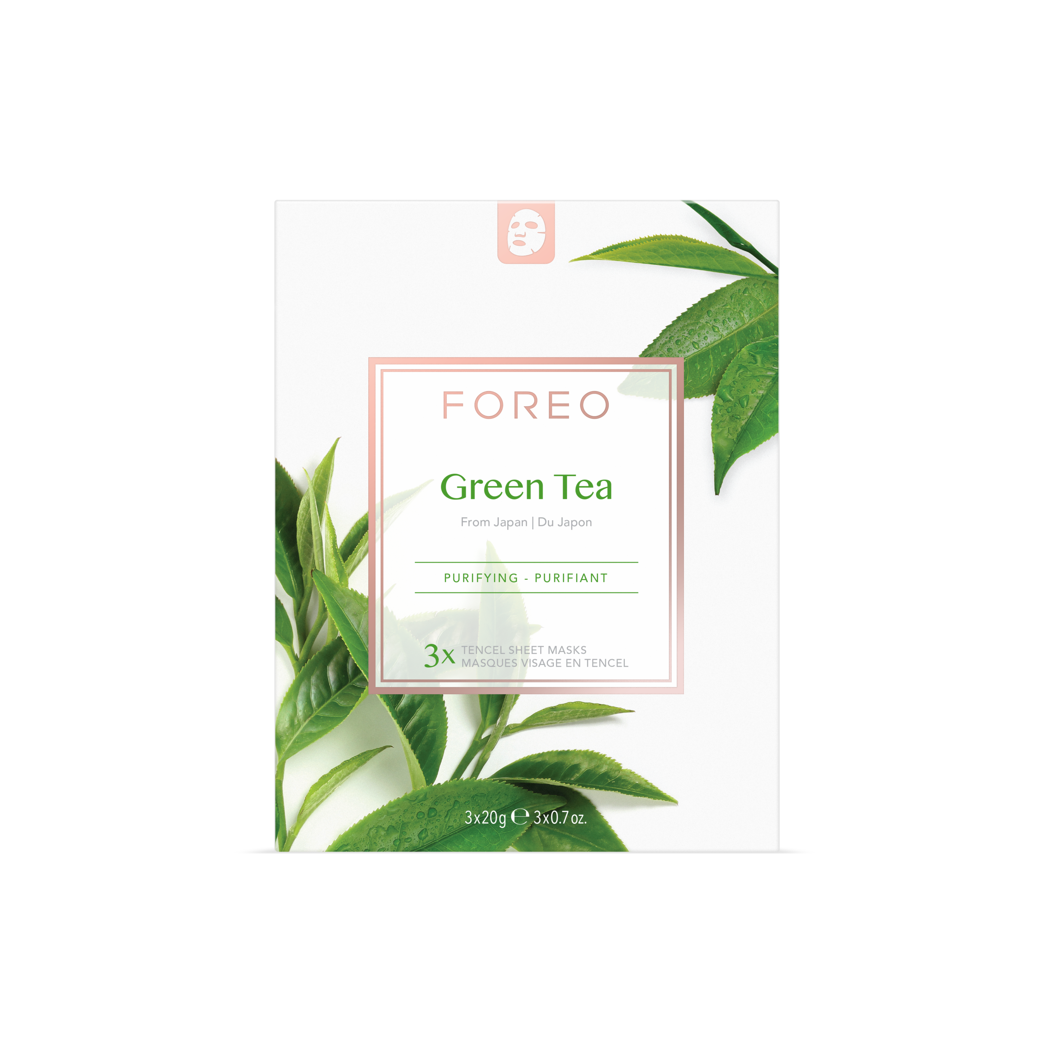 Farm To Face Sheet Mask - Green Tea x3