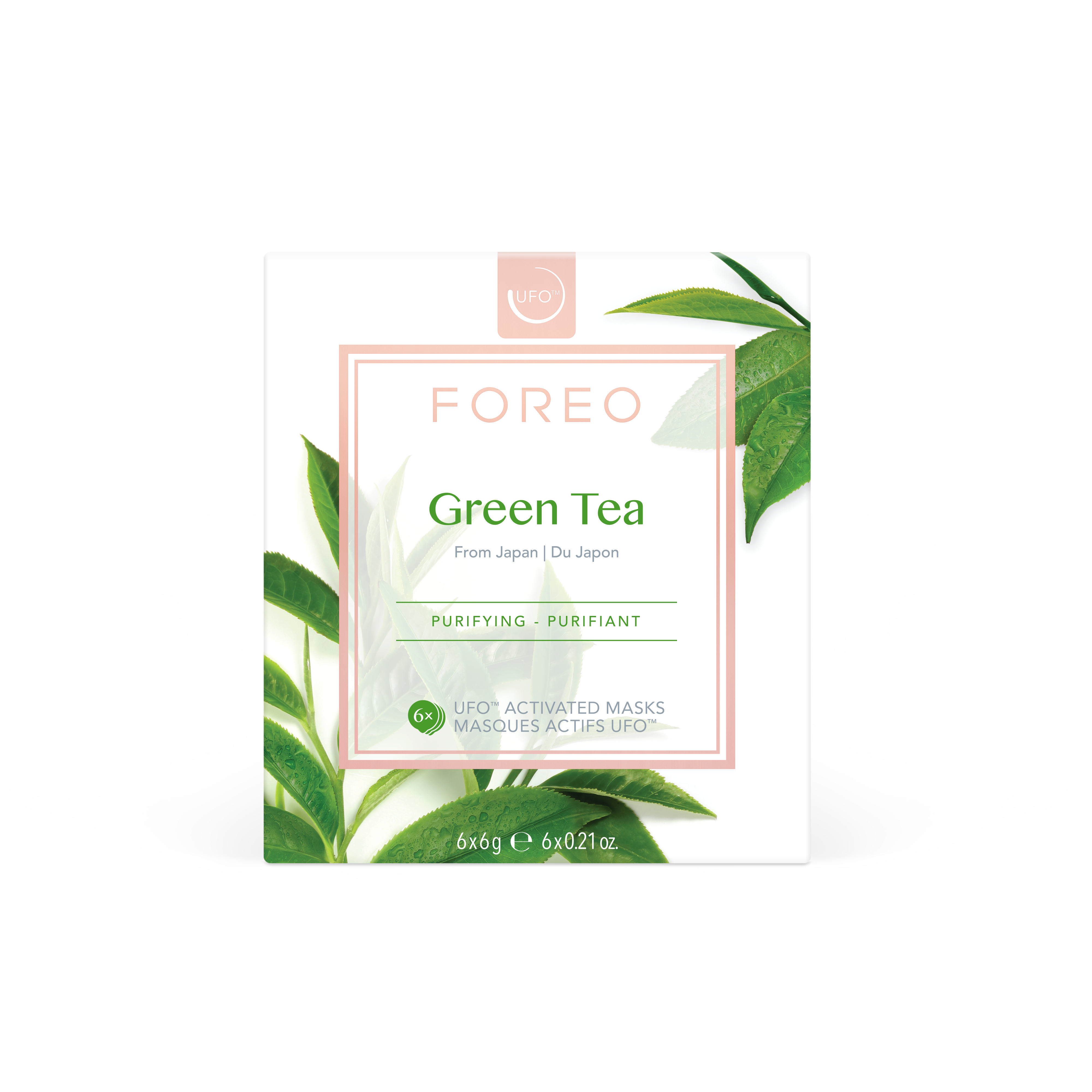 UFO Mask Green Tea x 6
