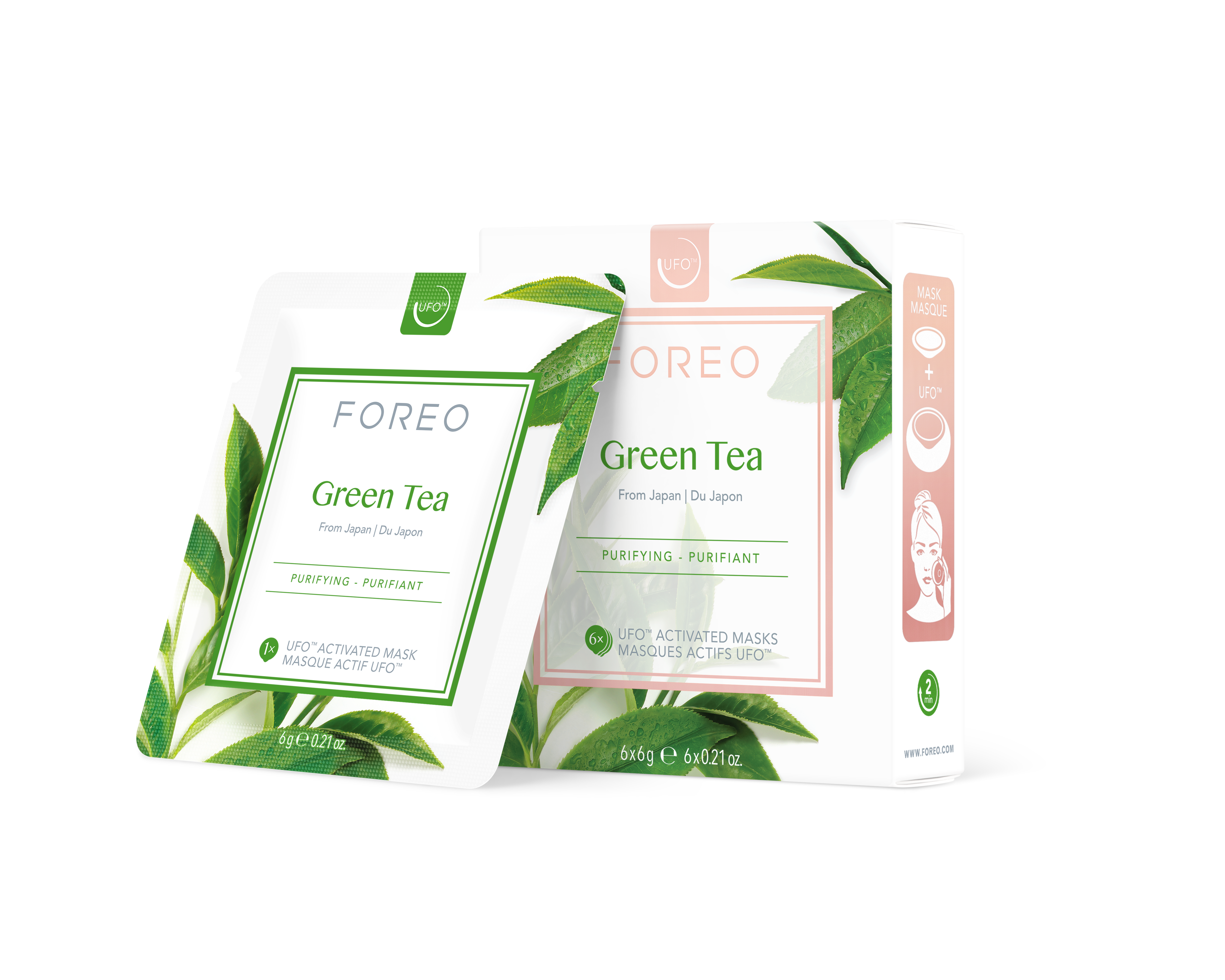 UFO Mask Green Tea x 6