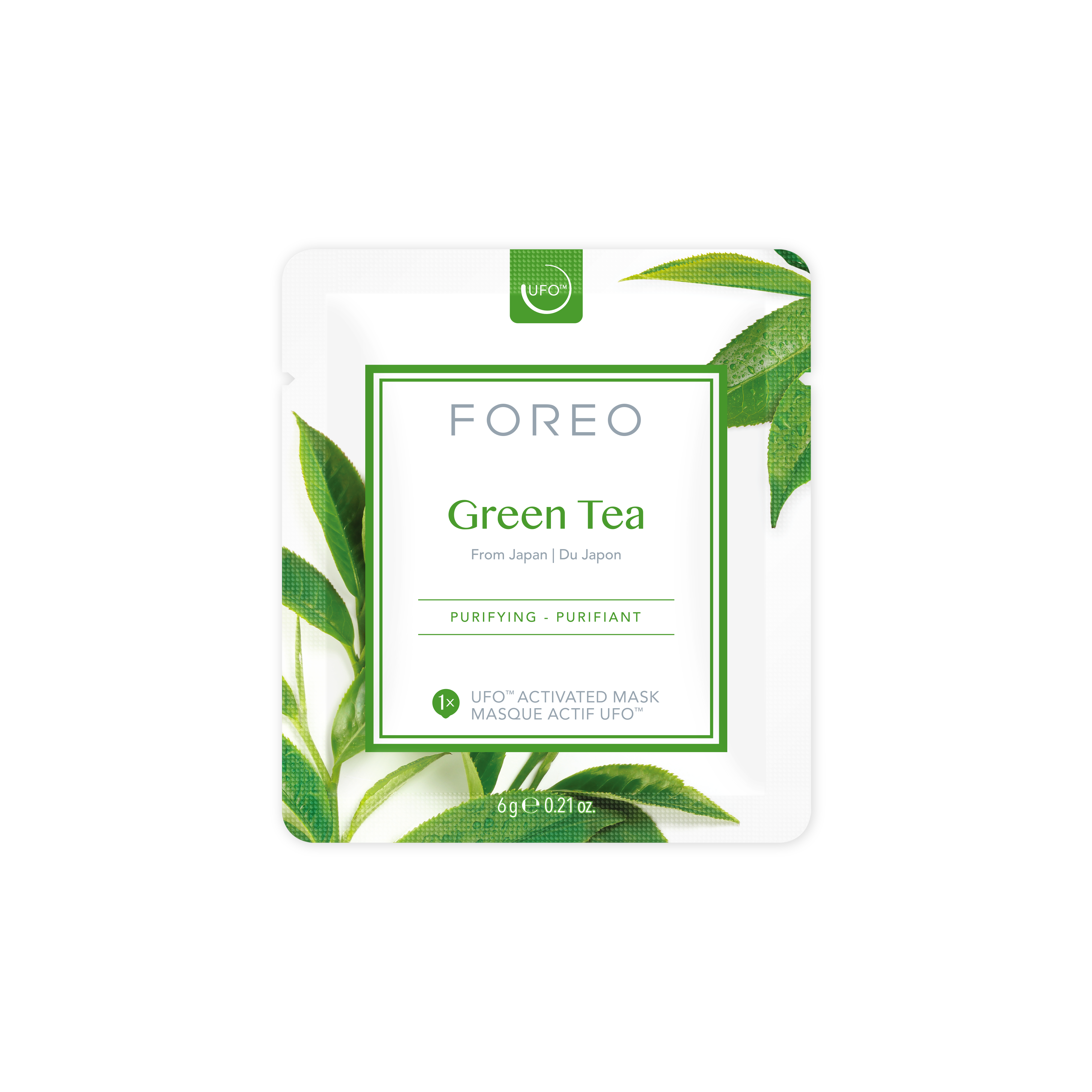 UFO Mask Green Tea x 6