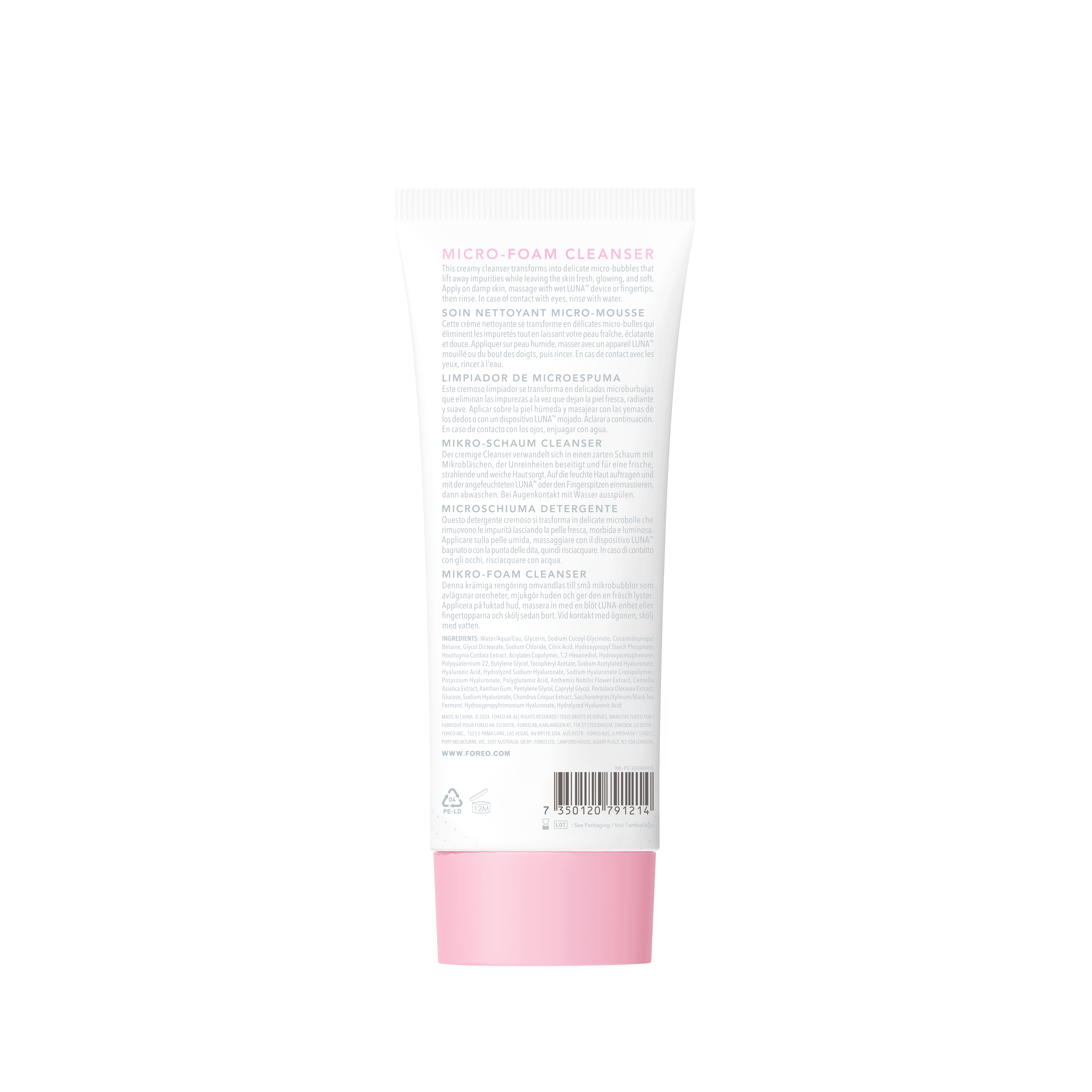 LUNA Micro-Foam Cleanser 2.0 100ml GL